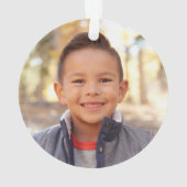 Persoonlijke kerstversiering voor rendieren ornament (achterkant)