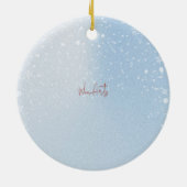 Persoonlijke kerstzussen Besties Feestdagen C Keramisch Ornament (Achterkant)