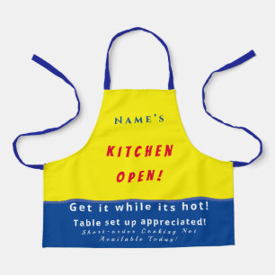 Persoonlijke keuken Open + 3Comments Funny Apron Schort