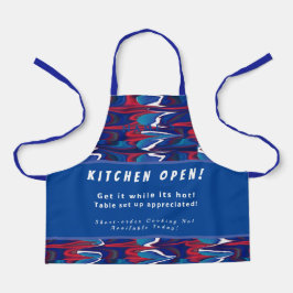 Persoonlijke keuken Open + 3Comments Funny Apron Schort