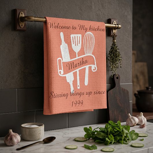 Persoonlijke keuken  theedoek