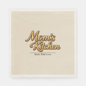 Persoonlijke keuken van mama servet (Voorkant)