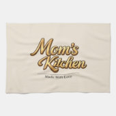 Persoonlijke keuken van mama theedoek (Horizontaal)