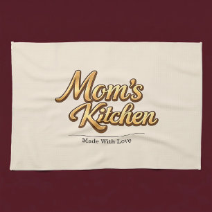 Persoonlijke keuken van mama theedoek