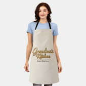 Persoonlijke keuken van oma schort (Gedragen)