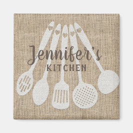 Persoonlijke keuken voor landen magneet