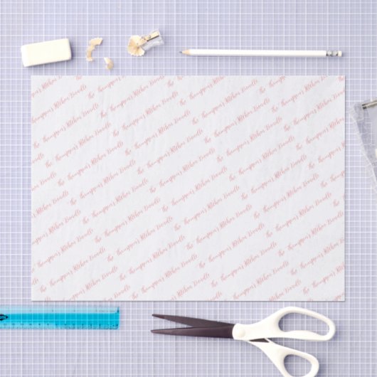 Persoonlijke Keukencadeauset voor het Gezin Tissuepapier (Craft)
