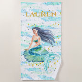 Persoonlijke keukendoek voor kinderen strandlaken (Voorkant)