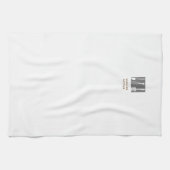 Persoonlijke keukenhanddoek (Horizontaal)