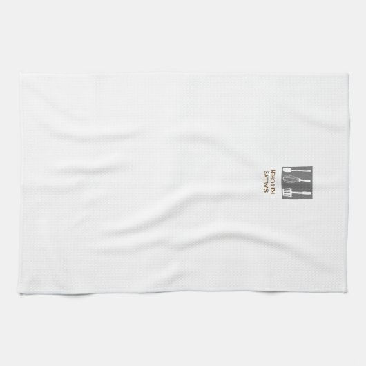 Persoonlijke keukenhanddoek (Horizontaal)