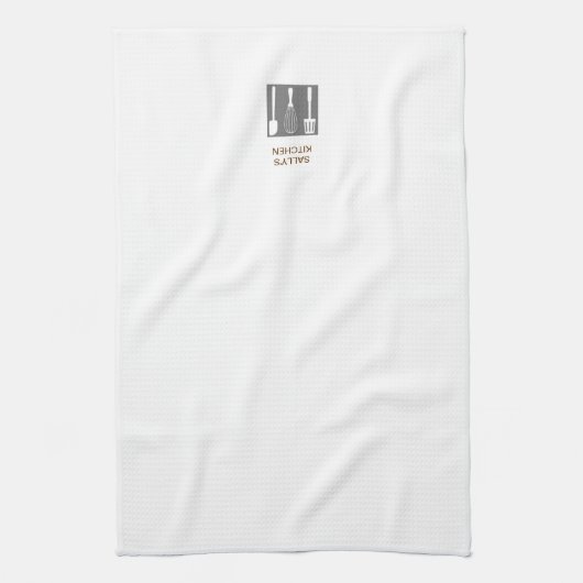 Persoonlijke keukenhanddoek (Verticaal)