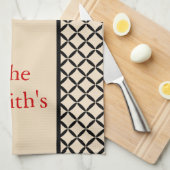 Persoonlijke keukenhanddoek (Quarter Fold)