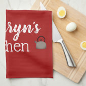 Persoonlijke keukenhanddoek "Homemade" (Quarter Fold)