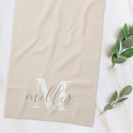 Persoonlijke Keukenhanddoek met Familienaam