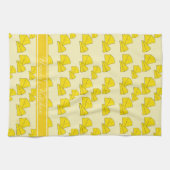 Persoonlijke keukenhanddoek met Zwitserse kaasprin (Horizontaal)
