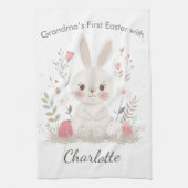 Persoonlijke Keukenhanddoek voor Oma's Eerste Pase (Verticaal)