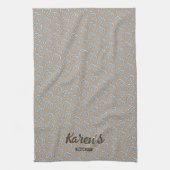 Persoonlijke Keukenhanddoek Westerse Hoefijzer (Verticaal)