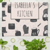 Persoonlijke keukenhanddoeken (Gevouwen)