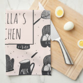 Persoonlijke keukenhanddoeken (Quarter Fold)