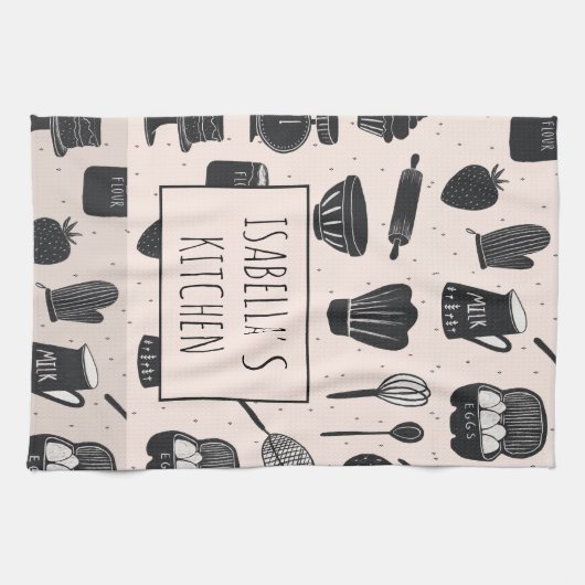 Persoonlijke keukenhanddoeken (Horizontaal)