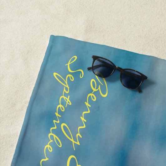 Persoonlijke keukenhandleiding voor Honeymoon Beac Strandlaken (In situ)