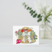 Persoonlijke Keukenmand Zakelijk / Behuizing Kaart (Staand voorkant)