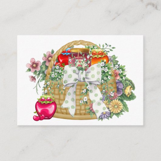 Persoonlijke Keukenmand Zakelijk / Behuizing Kaart (Voorkant)