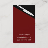 PERSOONLIJKE KEUZE VISITEKAARTJE (Achterkant)