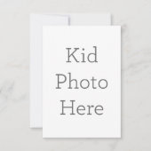 8,9 x 12,7 cm Enkele bedankkaart (Voorkant)