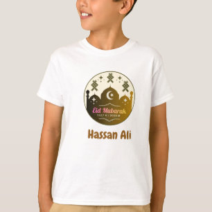 Persoonlijke Kids Eid Mubarak 2026 T-shirt