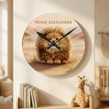 Persoonlijke Kids Safari Cute Fluffy Luipaard