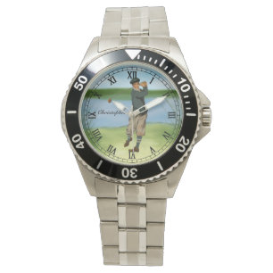 Persoonlijke  kijk Golfer Golf Horloge