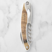 Persoonlijke kijk op hout kurkentrekker (Achterkant)