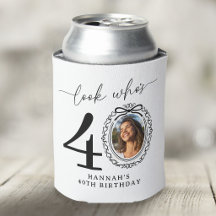 Persoonlijke 'Kijk wie 40 is' Foto Verjaardag