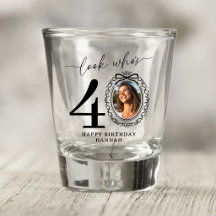 Persoonlijke 'Kijk wie 40 is' Foto Verjaardagsglas