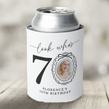 Persoonlijke 'Kijk wie 70 is' Foto Verjaardag