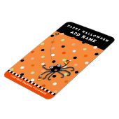 Persoonlijke kinder Halloween kaart Magneet (Linkerzijde)