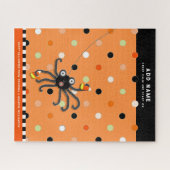 Persoonlijke kinder Halloween Legpuzzel (Horizontaal)