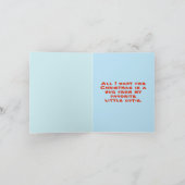 Persoonlijke Kinder kerstkaart Kaart (Binnen)