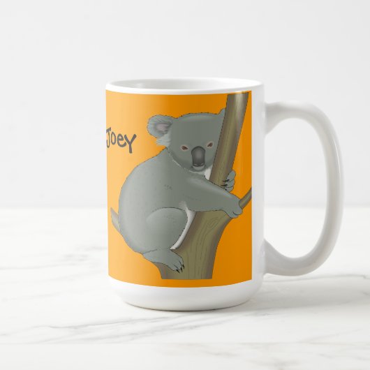 Persoonlijke Kinder Koala Mok (Rechts)