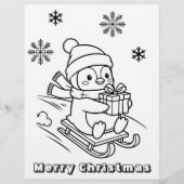Persoonlijke kinderbrief van de Kerstman (Achterkant)