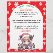 Persoonlijke kinderbrief van de Kerstman (Voorkant)