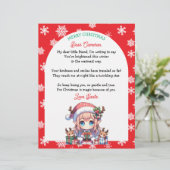 Persoonlijke kinderbrief van de Kerstman (Staand voorkant)