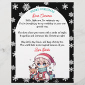 Persoonlijke kinderbrief van de Kerstman  (Voorkant)