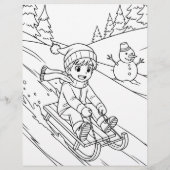 Persoonlijke kinderbrief van de Kerstman  (Achterkant)