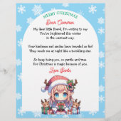 Persoonlijke kinderbrief van de Kerstman (Voorkant)