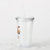 Persoonlijke kinderdieren acryl drinkbeker (Links)