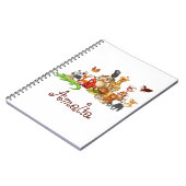 Persoonlijke kinderdieren  notitieboek (Linkerzijde)