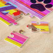 Persoonlijke Kinderen Alfabet Legpuzzel (Zijkant)