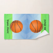 Persoonlijke Kinderen Basketball Sunny Day Handdoek (Handdoek)
